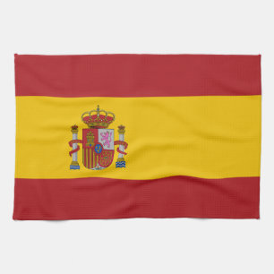 Spain Flag Kitchen Towel