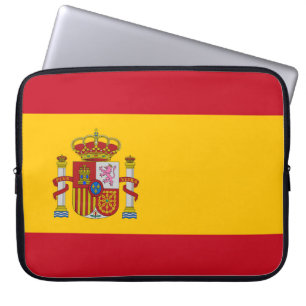 Spain Flag Laptop Sleeve