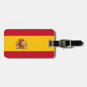 Spain Flag Luggage Tag