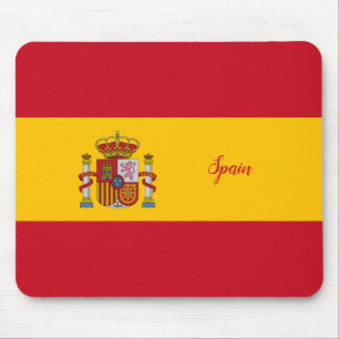 Spain Flag Mouse Pad