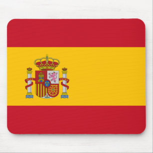 Spain Flag Mouse Pad