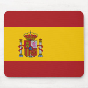 Spain Flag Mouse Pad