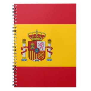Spain Flag Notebook