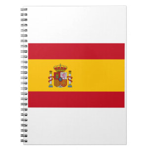Spain Flag Notebook