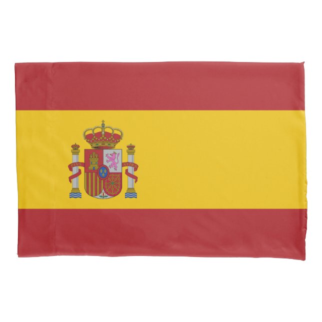 Spain Flag Pillowcase (Front)
