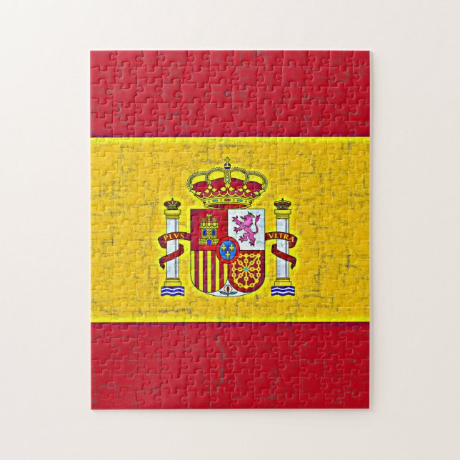 SPAIN FLAG Puzzle (Vertical)