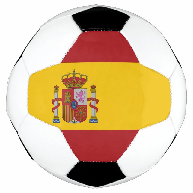 Spain Flag Soccer Ball (Front)