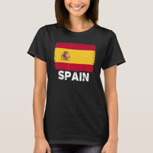 Spain Flag   Support Spanish People Women Men   T-Shirt