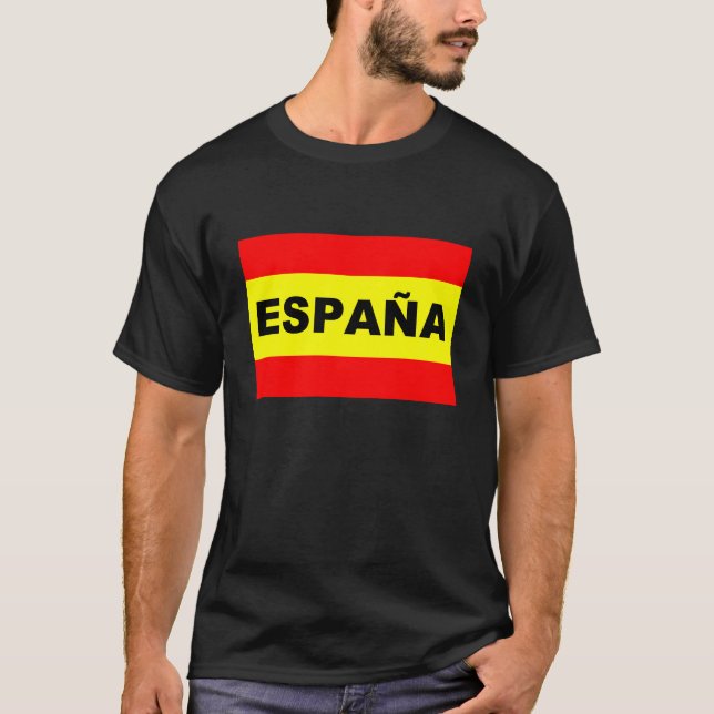 Spain Flag T-shirt (Front)