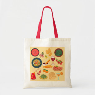 Spain Food Tote Bag