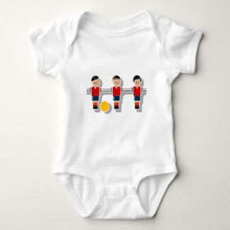 Spain foosball baby bodysuit