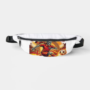 Spain Goal Mode Skeleton Striker Nations Streetwea Fanny Pack