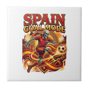 Spain Goal Mode Skeleton Striker Nations Streetwea Tile