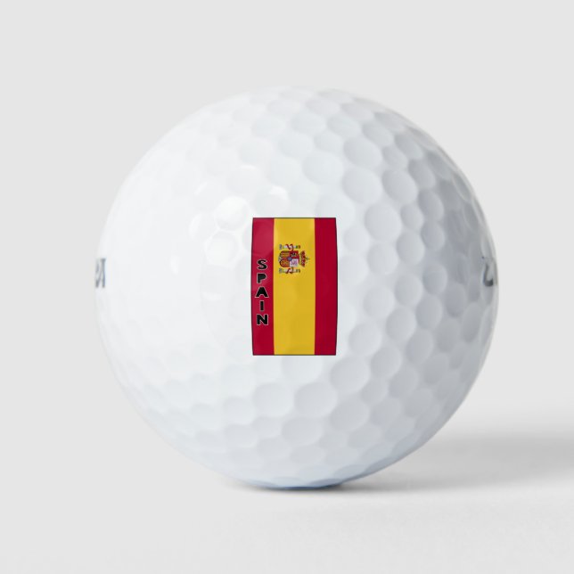 Spain Golf Balls (Front)