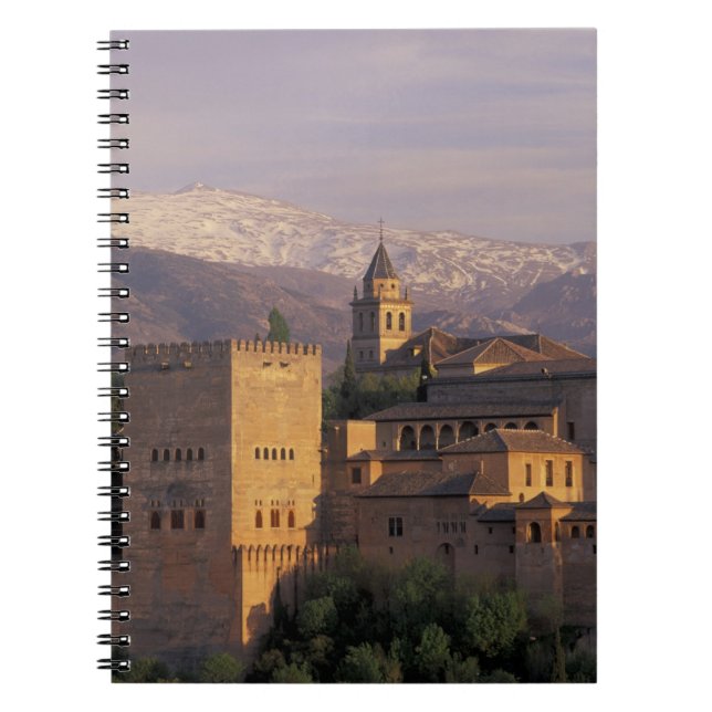 Spain, Granada, Andalucia The Alhambra, 2 Notebook (Front)