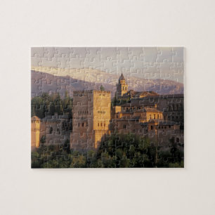 Spain, Granada, Andalucia The Alhambra, Jigsaw Puzzle