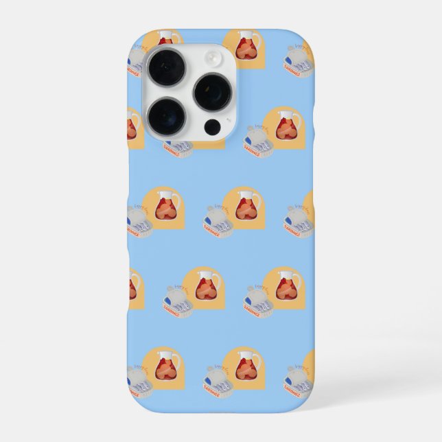 Spain Happy Hour iPhone Case (Back)