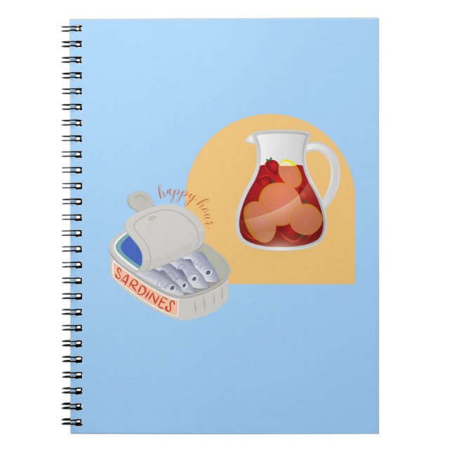 Spain Happy Hour Notebook (Front)