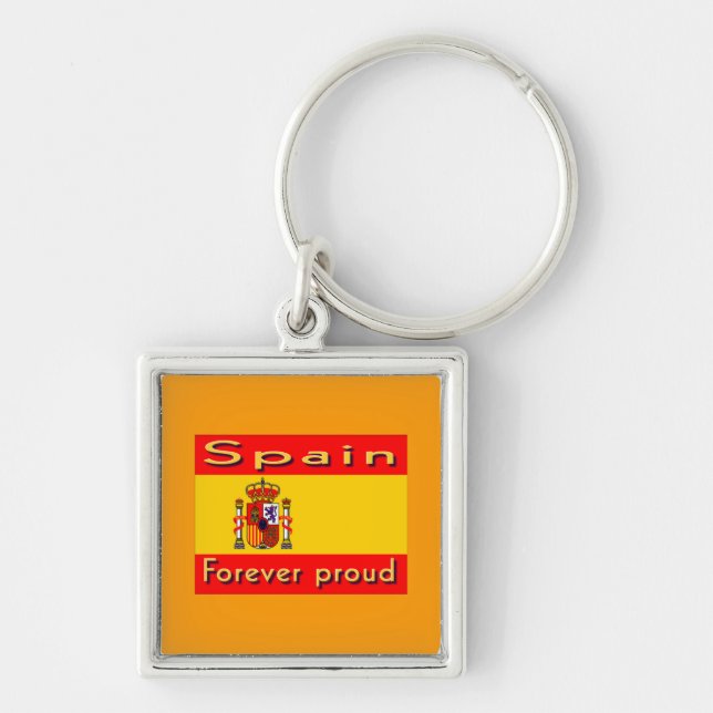 Spain Keychain (Front)