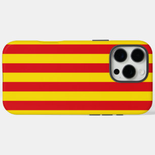 Spain: La Senyera Catalonia Flag iPhone 16 Pro Max Case