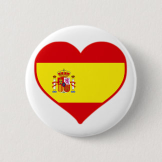 Spain Love 2 Inch Round Button