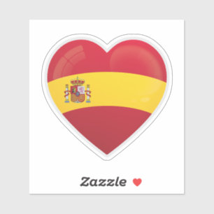 Spain Love Icon Sticker