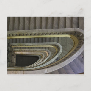 Spain, Madrid, Circulo de Bellas Artes, staircas 2 Postcard