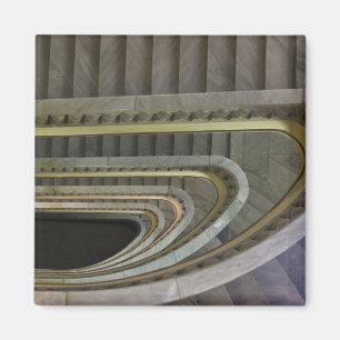 Spain, Madrid, Circulo de Bellas Artes, staircas Magnet