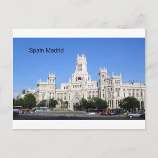 Spain, Madrid City Hall Plaza de Cibeles (St.K) Postcard