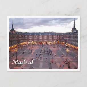 Spain - Madrid - Mayor Square - Postcard