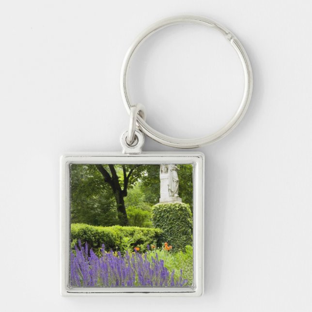 Spain, Madrid. Royal Botanic Garden aka Real Keychain (Front)