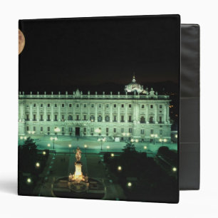 Spain, Madrid, Royal Palace and Plaza de Binder