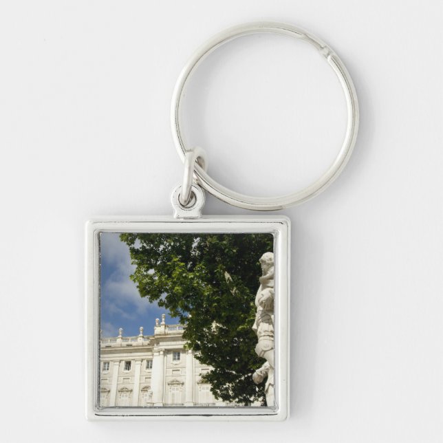 Spain, Madrid. Royal Palace. Keychain (Front)