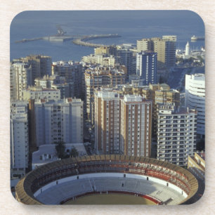 Spain, Malaga, Andalucia View of Plaza de Toros Coaster