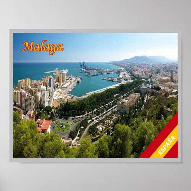 Spain - Malaga - Poster (Front)