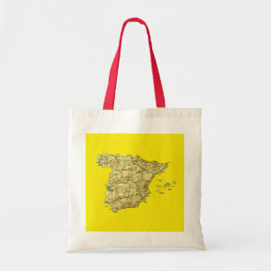 Spain Map Bag