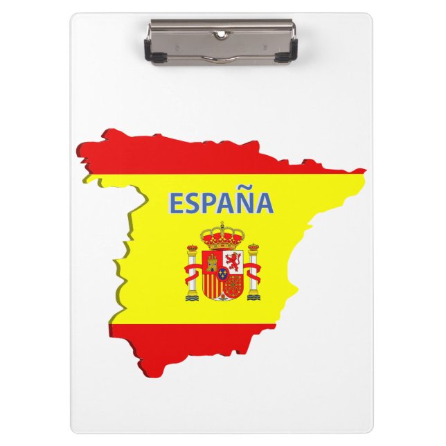 Spain map clipboard (Front)