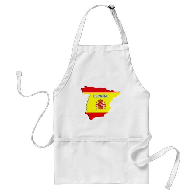 Spain map standard apron (Front)