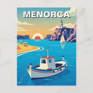 Spain Menorca Postcard