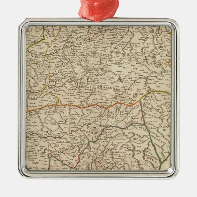 Spain Metal Ornament (Front)