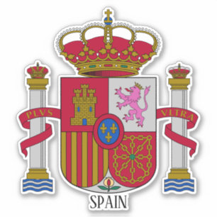 Spain National Coat Of Arms Patriotic