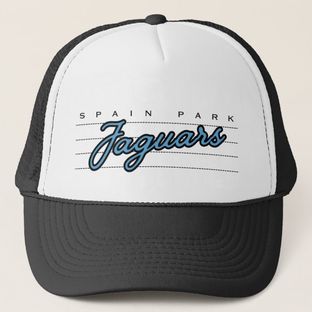 Spain Park Jaguars Retro Grid Hat (Front)