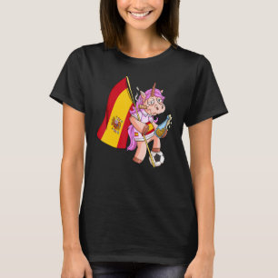 Spain party unicorn T-Shirt