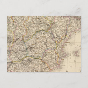 Spain, Portugal 10 Postcard