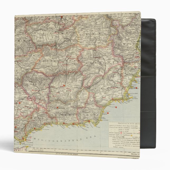 Spain, Portugal 13 Binder (Front/Inside)