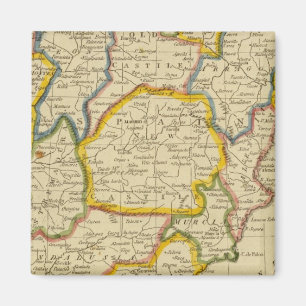 Spain, Portugal 2 Magnet