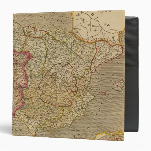 Spain, Portugal 3 Binder (Front/Inside)