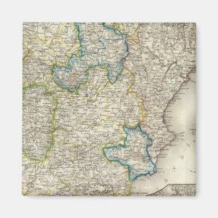 Spain, Portugal 5 Magnet