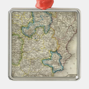 Spain, Portugal 5 Metal Ornament