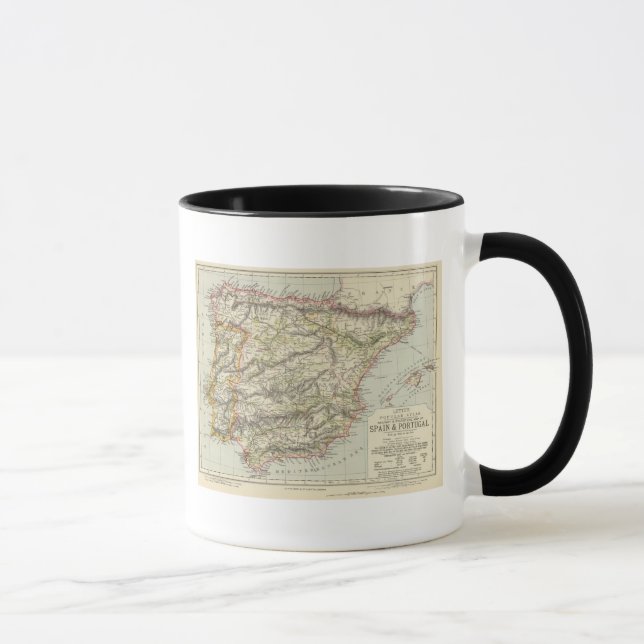 Spain, Portugal 5 Mug (Right)